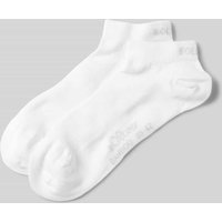 s.Oliver RED LABEL Sneaker-Socken aus Viskose-Mix im 2er-Pack in Weiss, Größe 43/46 von s.Oliver RED LABEL