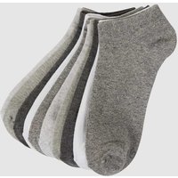 s.Oliver RED LABEL Sneakersocken mit Stretch-Anteil im 10er-Pack in Weiss, Größe 39/42 von s.Oliver RED LABEL