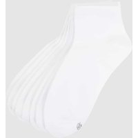 s.Oliver RED LABEL Socken in Melange-Optik im 4er-Pack in Weiss, Größe 39/42 von s.Oliver RED LABEL