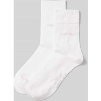 s.Oliver RED LABEL Socken aus Viskose-Mix im 2er-Pack in Weiss, Größe 39/42 von s.Oliver RED LABEL