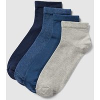 s.Oliver RED LABEL Socken mit Label-Detail im 4er-Pack Modell 'Quarter' in Blau, Größe 39/42 s.Oliver RED LABEL Socken mit Label-Detail im 4er-Pack Modell 'Quarter' in Blau, Größe 39/42 von s.Oliver RED LABEL