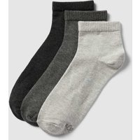 s.Oliver RED LABEL Socken mit Label-Detail im 4er-Pack Modell 'Quarter' in Mittelgrau, Größe 43/46 s.Oliver RED LABEL Socken mit Label-Detail im 4er-Pack Modell 'Quarter' in Mittelgrau, Größe 43/46 von s.Oliver RED LABEL