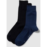 s.Oliver RED LABEL Socken mit Stretch-Anteil im 3er-Pack in Dunkelblau, Größe 39/42 von s.Oliver RED LABEL