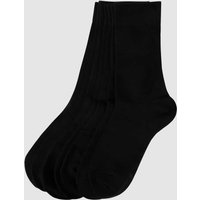 s.Oliver RED LABEL Socken mit recycelter Baumwolle im 7er-Pack in Black, Größe 43/46 von s.Oliver RED LABEL