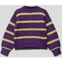 s.Oliver RED LABEL Strickpullover mit Streifenmuster in Lila, Größe 92 s.Oliver RED LABEL Strickpullover mit Streifenmuster in Lila, Größe 92 von s.Oliver RED LABEL