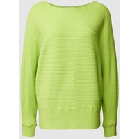 s.Oliver RED LABEL Strickpullover mit Strukturmuster in Neon Gruen, Größe 44 von s.Oliver RED LABEL