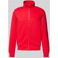 s.Oliver RED LABEL Regular Fit Sweatjacke mit Baumwoll-Anteil in Rot, Größe XXL von s.Oliver RED LABEL