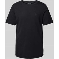 s.Oliver RED LABEL T-Shirt mit Label-Print in Black, Größe XXL von s.Oliver RED LABEL