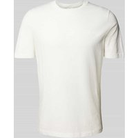 s.Oliver RED LABEL T-Shirt mit Label-Print in Offwhite, Größe L von s.Oliver RED LABEL