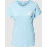 s.Oliver RED LABEL T-Shirt in melierter Optik in Blau, Größe 36-38 s.Oliver RED LABEL T-Shirt in melierter Optik in Blau, Größe 36-38 von s.Oliver RED LABEL