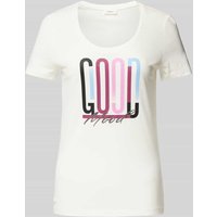s.Oliver RED LABEL T-Shirt mit Statement-Print in Offwhite, Größe 44 s.Oliver RED LABEL T-Shirt mit Statement-Print in Offwhite, Größe 44 von s.Oliver RED LABEL