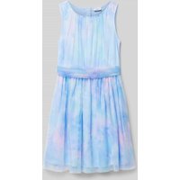 s.Oliver RED LABEL Tailliertes Cocktailkleid mit mehreren Lagen in Bleu, Größe 140 von s.Oliver RED LABEL