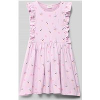 s.Oliver RED LABEL Tailliertes Freizeitkleid mit Volantärmeln in Lavender, Größe 128 s.Oliver RED LABEL Tailliertes Freizeitkleid mit Volantärmeln in Lavender, Größe 128 von s.Oliver RED LABEL