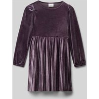 s.Oliver RED LABEL Tailliertes Samtkleid mit plissiertem Rock in Purple, Größe 122 s.Oliver RED LABEL Tailliertes Samtkleid mit plissiertem Rock in Purple, Größe 122 von s.Oliver RED LABEL