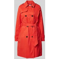 s.Oliver RED LABEL Trenchcoat mit Bindegürtel in Koralle, Größe 40 von s.Oliver RED LABEL