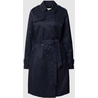 s.Oliver RED LABEL Trenchcoat mit Bindegürtel in Marine, Größe 46 von s.Oliver RED LABEL