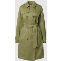 s.Oliver RED LABEL Trenchcoat mit Bindegürtel in Schilf, Größe 38 von s.Oliver RED LABEL