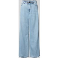 s.Oliver RED LABEL Wide Leg Jeans mit Tunnelzug im 5-Pocket-Design in Jeansblau, Größe 40/30 s.Oliver RED LABEL Wide Leg Jeans mit Tunnelzug im 5-Pocket-Design in Jeansblau, Größe 40/30 von s.Oliver RED LABEL