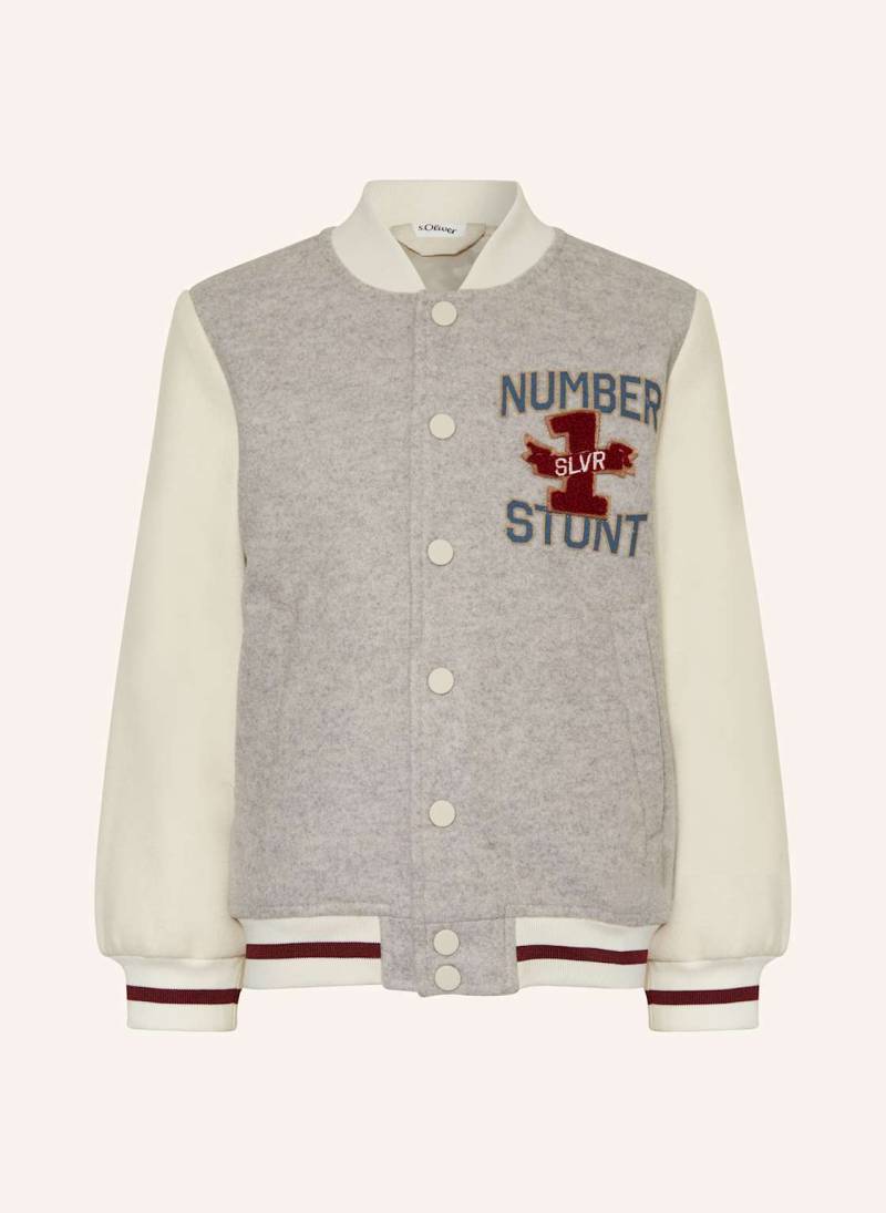 S.Oliver Red College-Jacke grau von s.Oliver RED