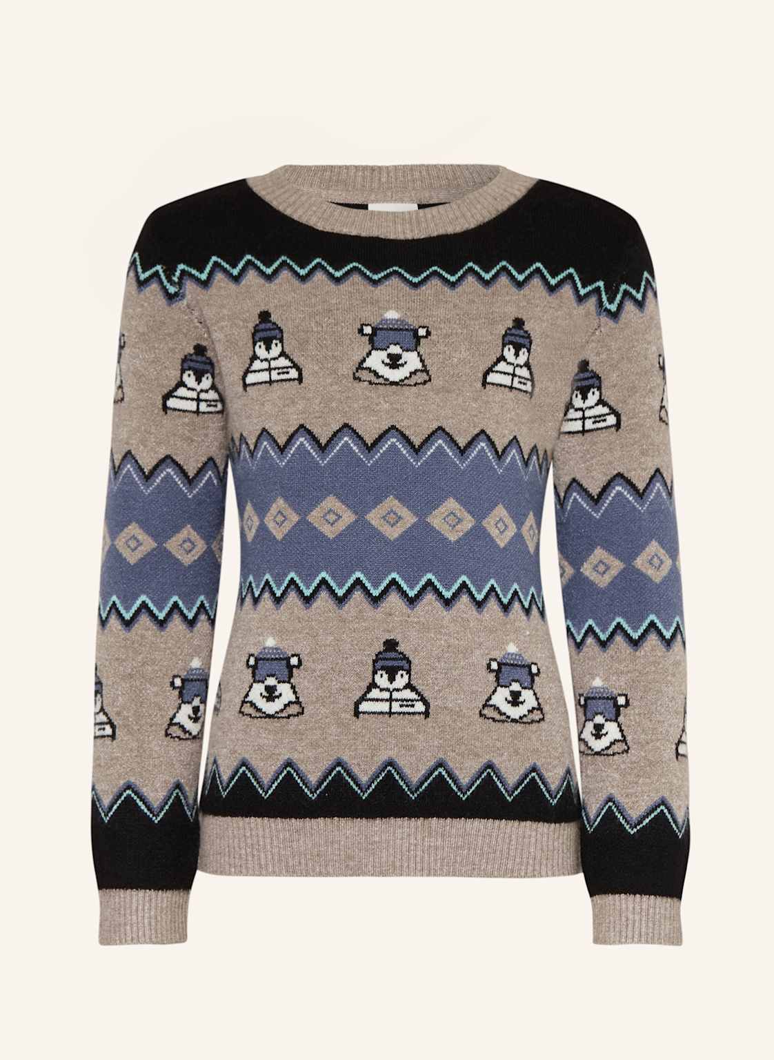 S.Oliver Red Frottee-Longsleeve beige von s.Oliver RED