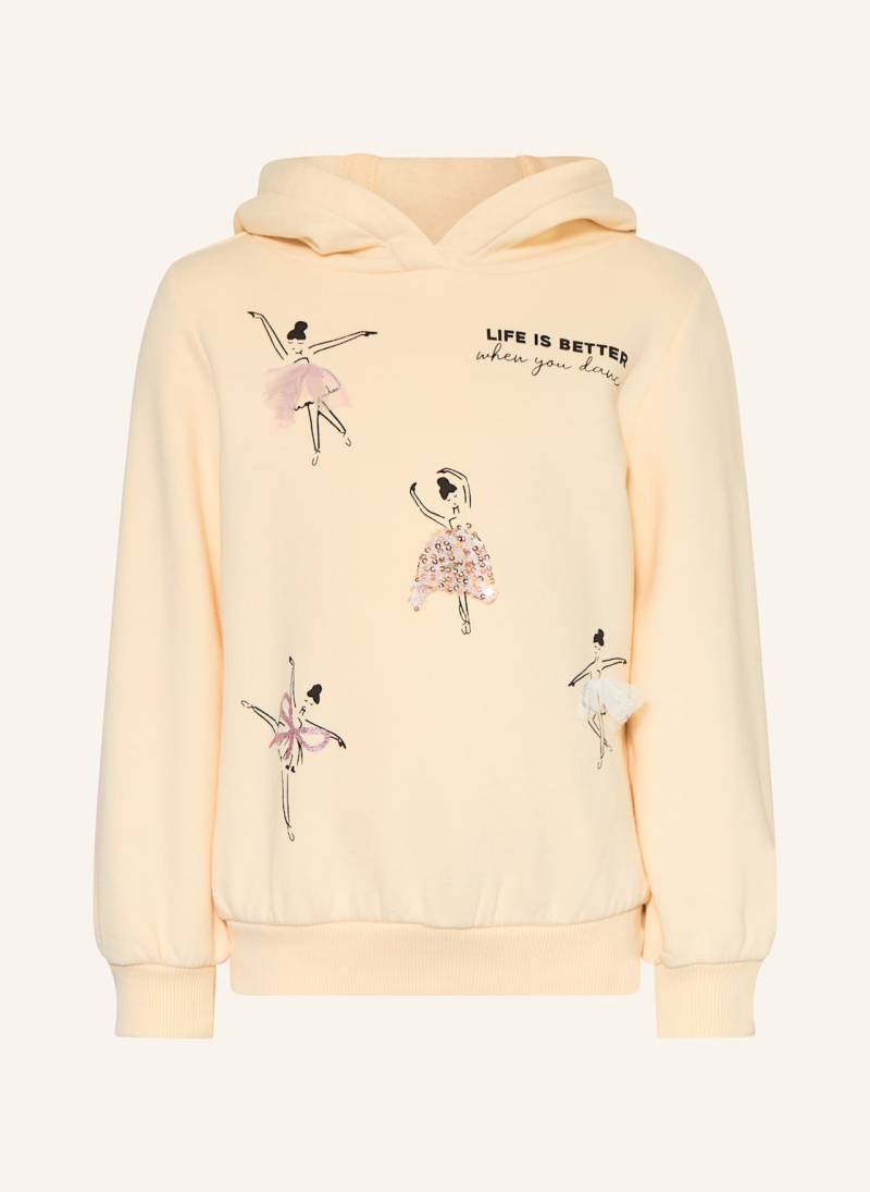 S.Oliver Red Hoodie Mit Pailletten weiss von s.Oliver RED