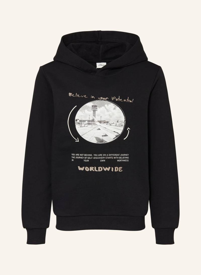 S.Oliver Red Hoodie schwarz von s.Oliver RED