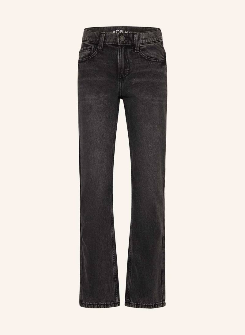 S.Oliver Red Jeans Pete Straight Fit schwarz von s.Oliver RED