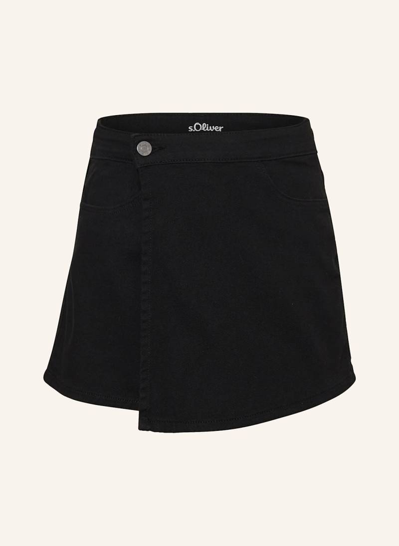 S.Oliver Red Jeansskort schwarz von s.Oliver RED