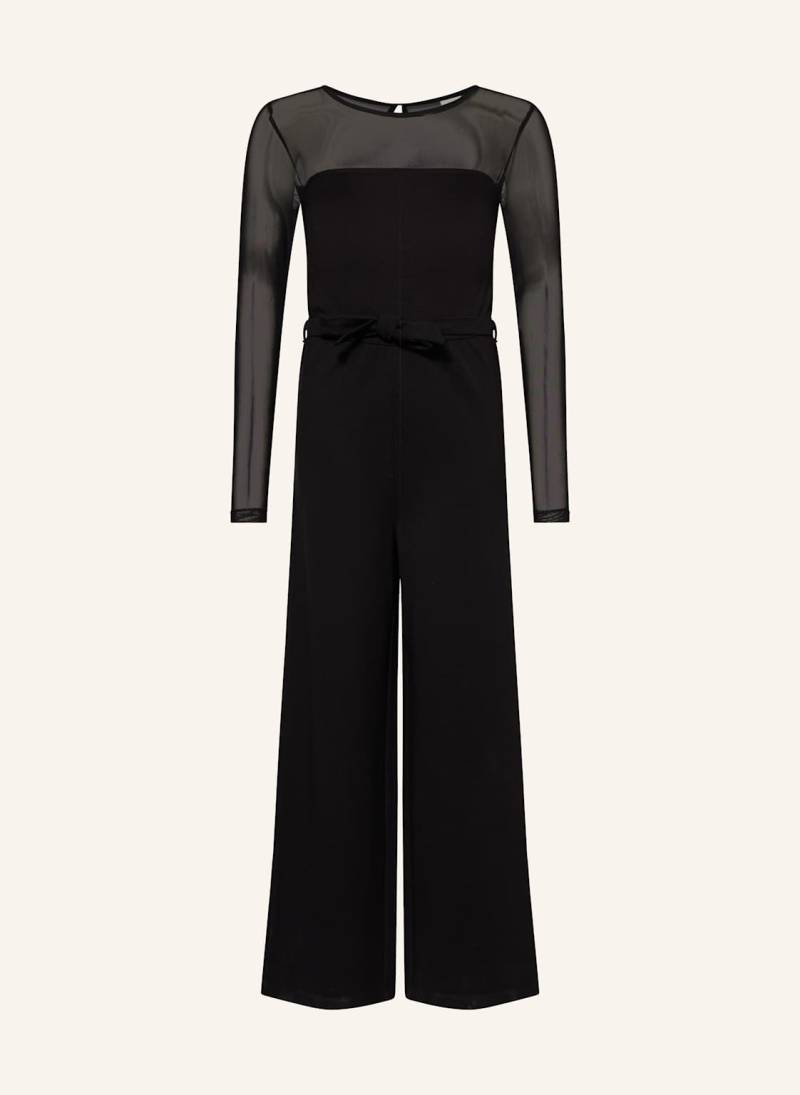 S.Oliver Red Jumpsuit Im Materialmix schwarz von s.Oliver RED