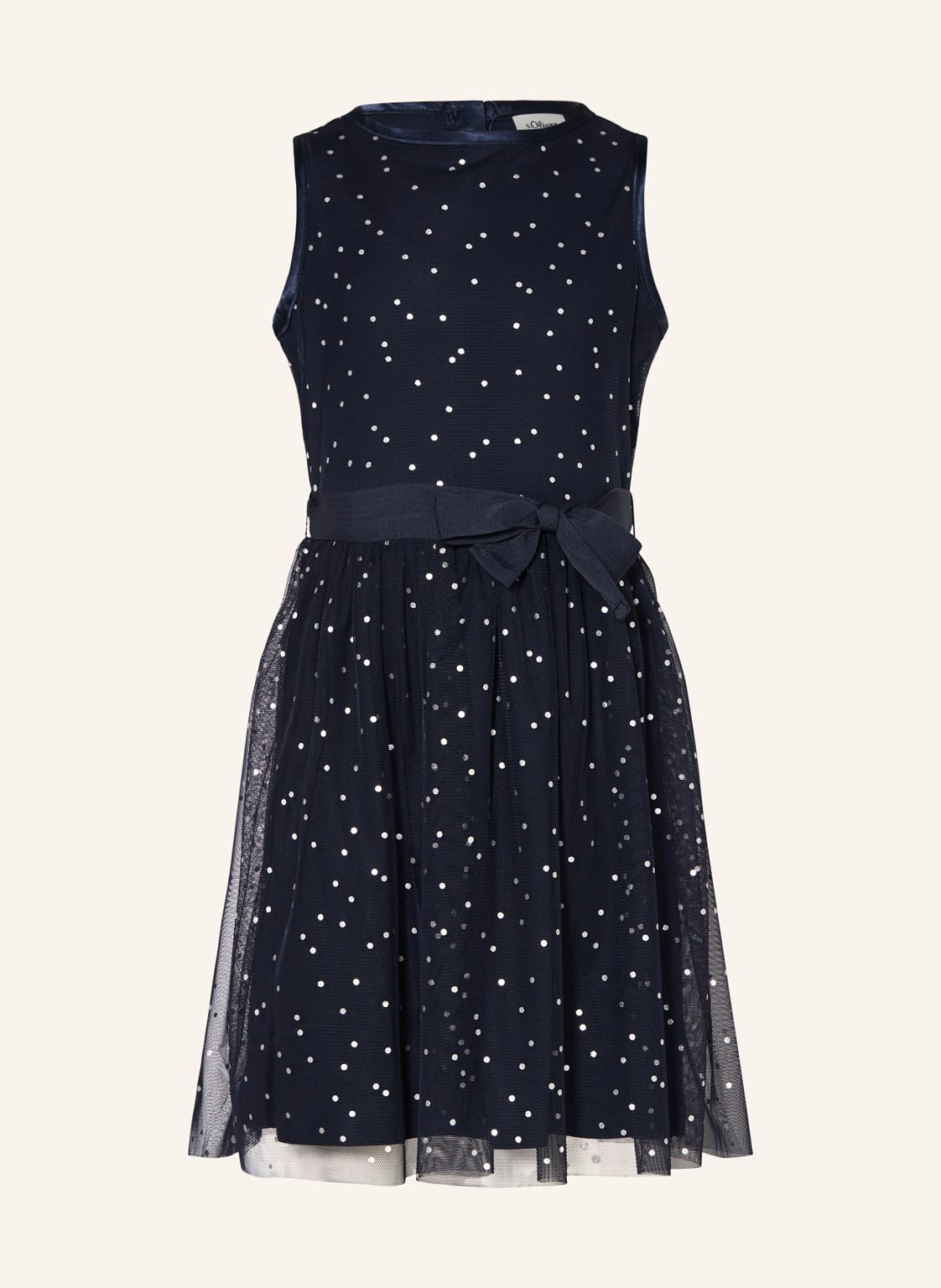 S.Oliver Red Mesh-Kleid blau von s.Oliver RED