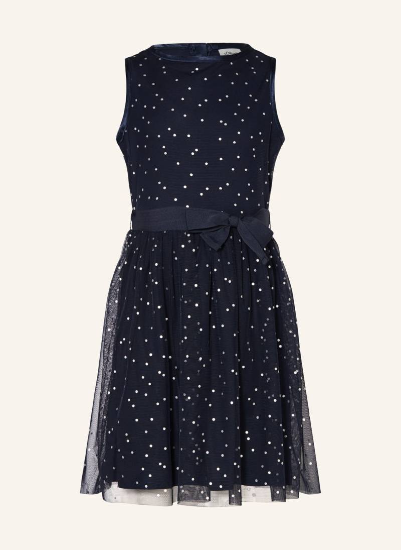 S.Oliver Red Mesh-Kleid blau von s.Oliver RED