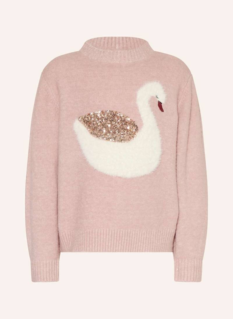 S.Oliver Red Pullover Mit Pailletten rosa von s.Oliver RED