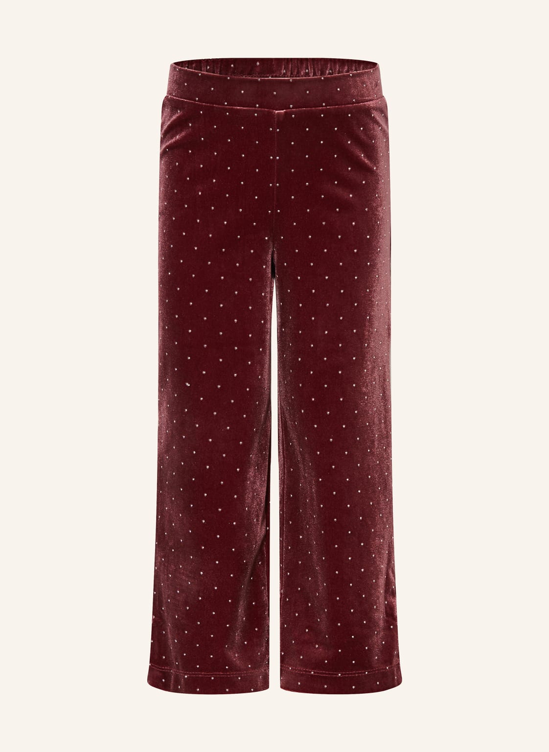 S.Oliver Red Samthose Mit Schmucksteinen rot von s.Oliver RED