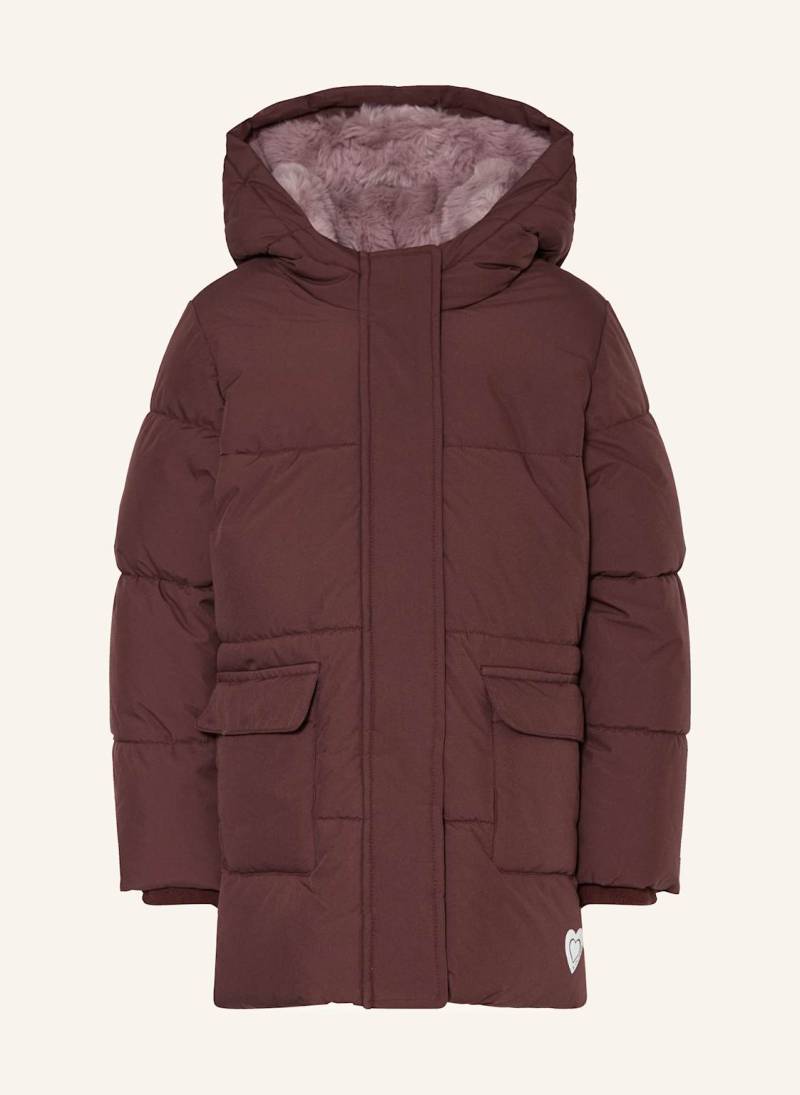 S.Oliver Red Steppmantel Mit Kunstfell rot von s.Oliver RED