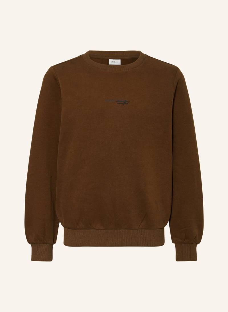 S.Oliver Red Sweatshirt braun von s.Oliver RED