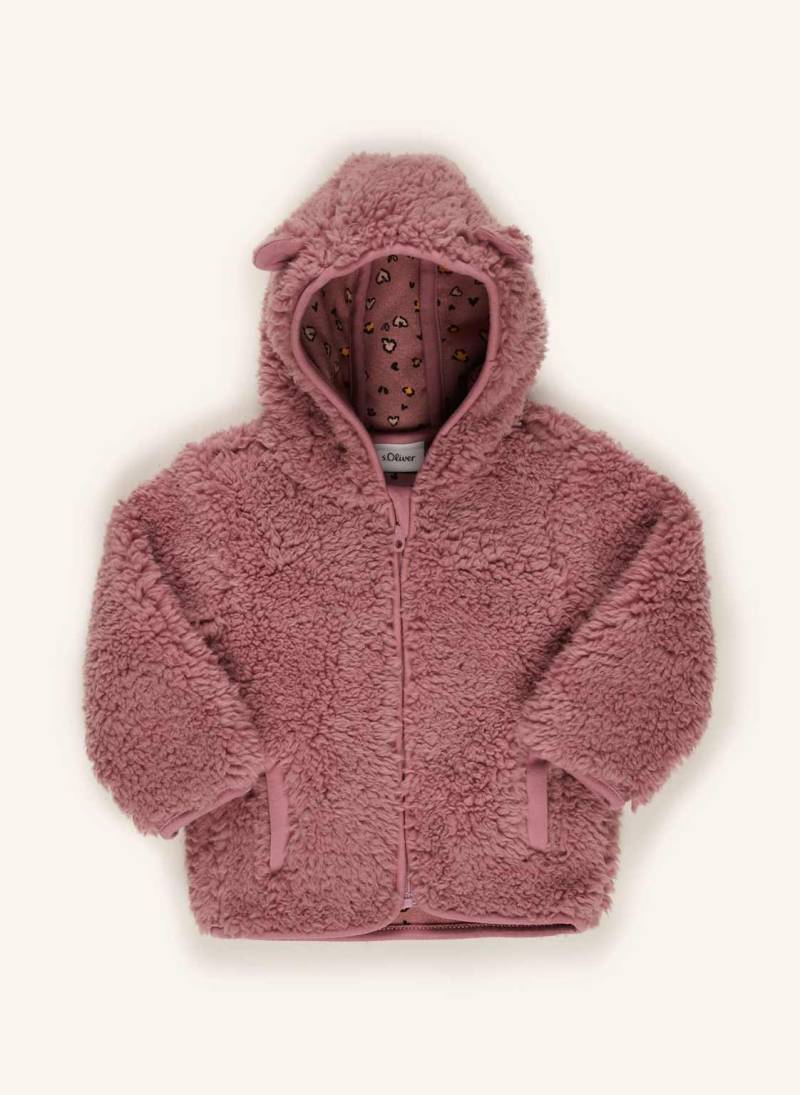 S.Oliver Red Teddyfell-Jacke rosa von s.Oliver RED