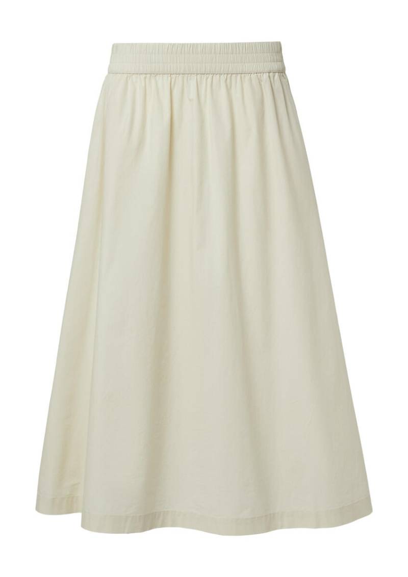 s.Oliver Red Label - Ausgestellter Rock im Relaxed Fit weiß - Gr. - 36 von s.Oliver Red Label