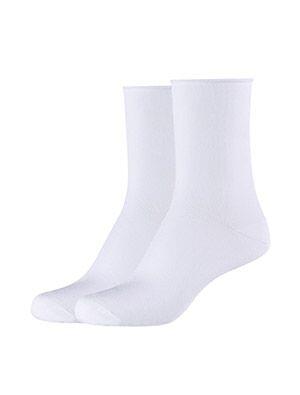 s.Oliver Red Label - Basic-Socken (2 Paar) weiß von s.Oliver Red Label