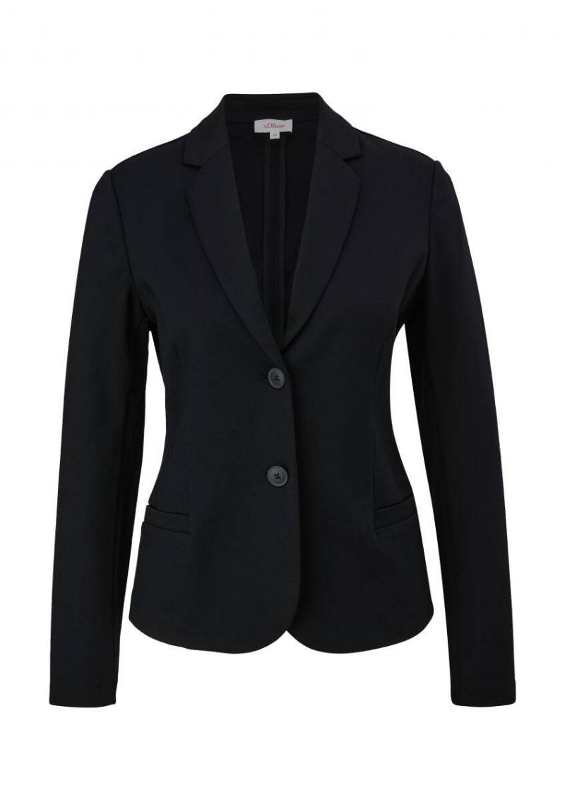s.Oliver Red Label - Blazer mit Rückenschlitz schwarz - Gr. - 36 von s.Oliver Red Label