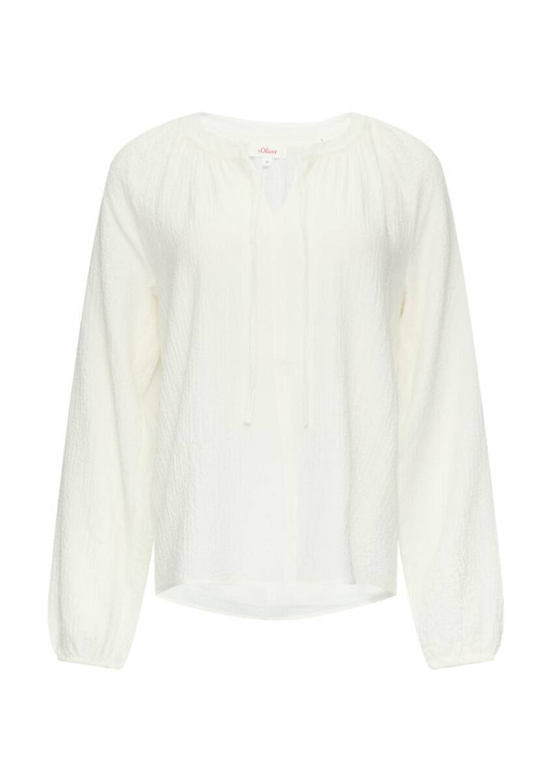 s.Oliver Red Label - Bluse im Loose Fit weiß - Gr. - 38 von s.Oliver Red Label