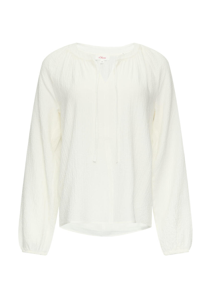 s.Oliver Red Label - Bluse im Loose Fit weiß - Gr. - 40 von s.Oliver Red Label