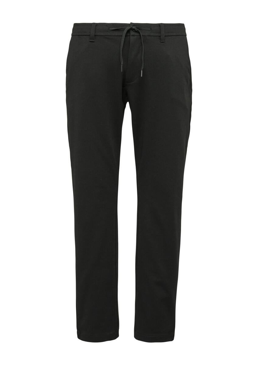s.Oliver Red Label - Chinojogger mit Straight Leg schwarz - Gr. - 33/30 von s.Oliver Red Label