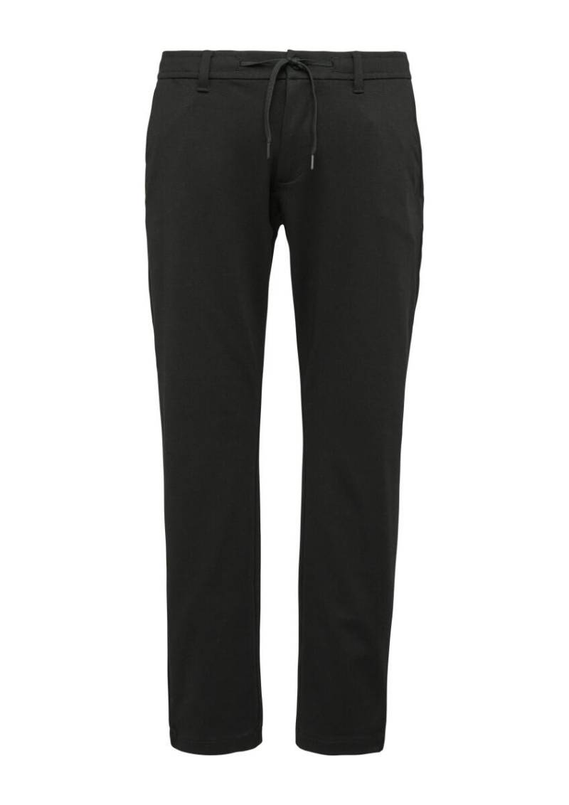 s.Oliver Red Label - Chinojogger mit Straight Leg schwarz - Gr. - 33/30 von s.Oliver Red Label