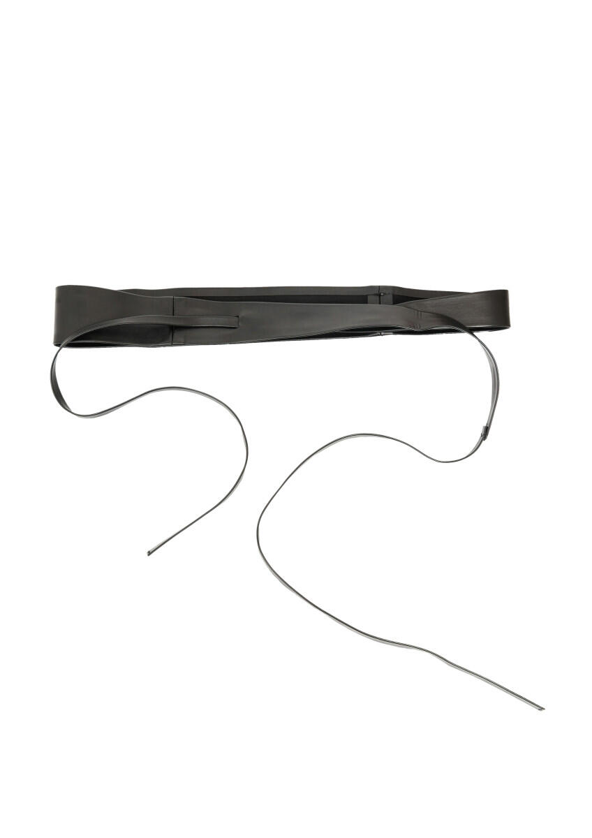 s.Oliver Red Label - Gürtel aus Lederimitat schwarz - Gr. - L von s.Oliver Red Label