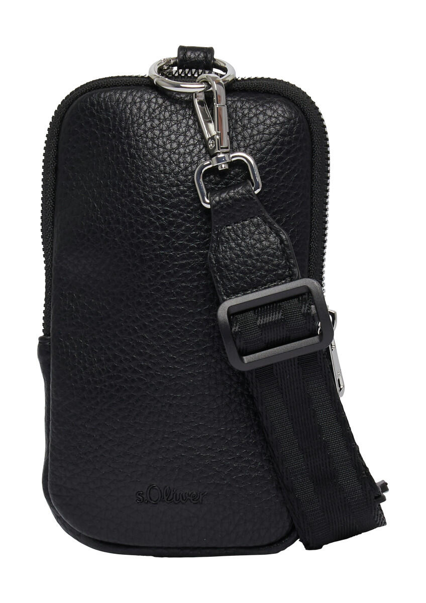 s.Oliver Red Label - Handy-Tasche aus Lederimitat schwarz - Gr. - ONE SIZE von s.Oliver Red Label