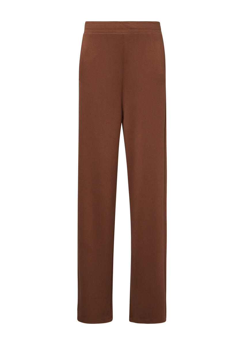 s.Oliver Red Label - Hose aus Viskosemix mit Wide Leg braun - Gr. - 38 von s.Oliver Red Label