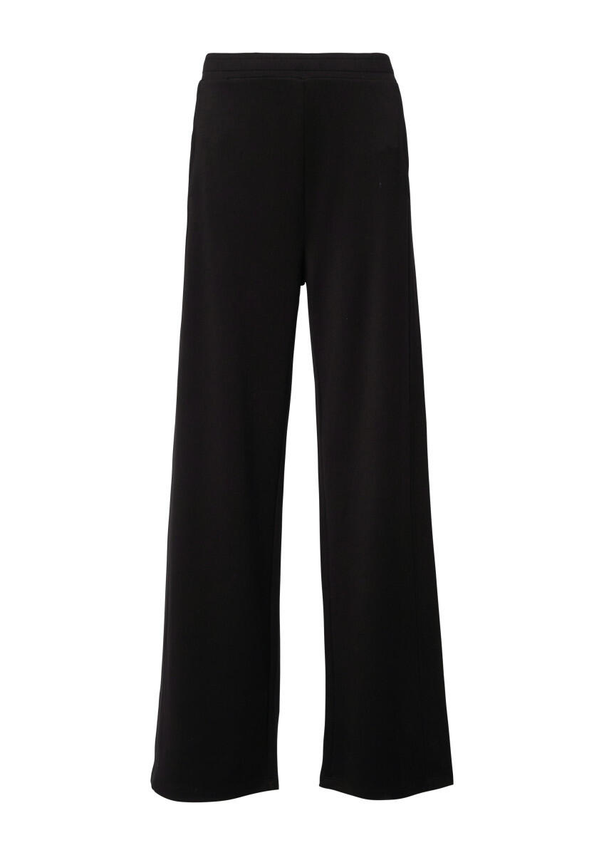 s.Oliver Red Label - Hose aus Viskosemix mit Wide Leg schwarz - Gr. - 40 von s.Oliver Red Label