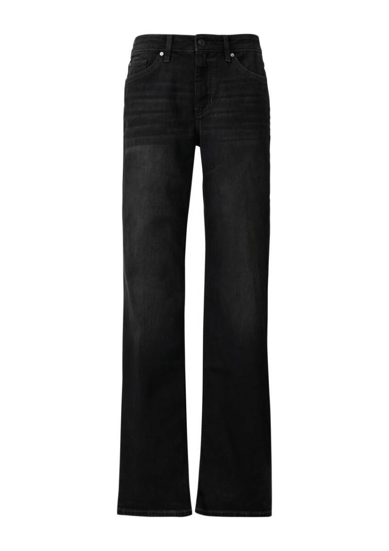 s.Oliver Red Label - Jeans Karolin : Regular Fit schwarz - Gr. - 34/34 von s.Oliver Red Label