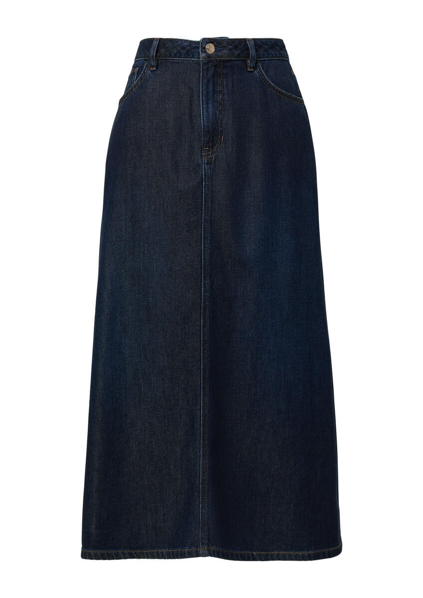 s.Oliver Red Label - Jeans Midi-Rock im 5-Pocket-Stil blau - Gr. - 40 von s.Oliver Red Label