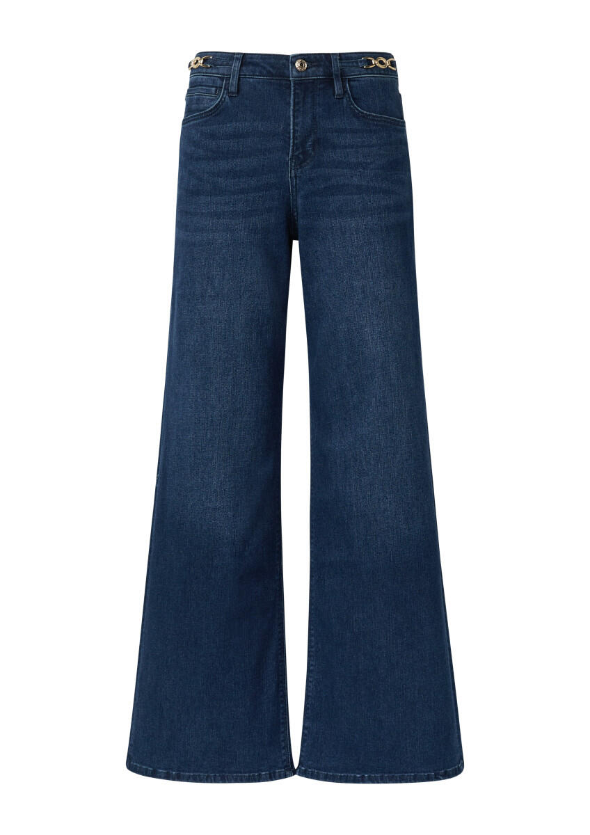 s.Oliver Red Label - Jeans mit Schmuckdetails - Suri blau - Gr. - 40/30 von s.Oliver Red Label